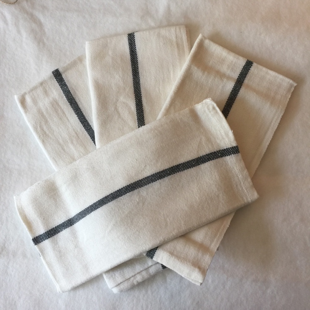 Caravan Vintage Linen Napkins, Set of 4